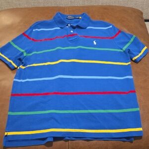 Ralph Lauren Classic Fit Polo in Vibrant Blue